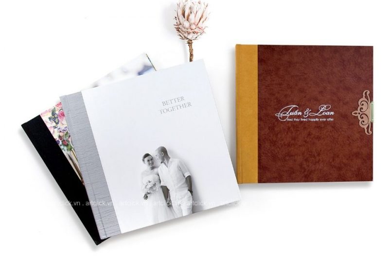 Album ảnh cưới bìa cứng tinh tế - Ảnh minh họa: Internet