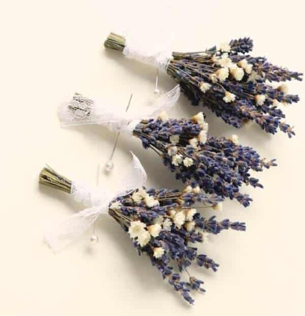 Phụ kiện hoa cưới Lavender