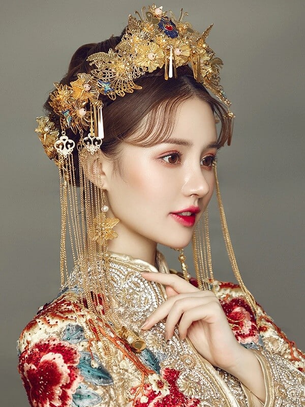 Trang điểm cô dâu phong cách Trung Quốc