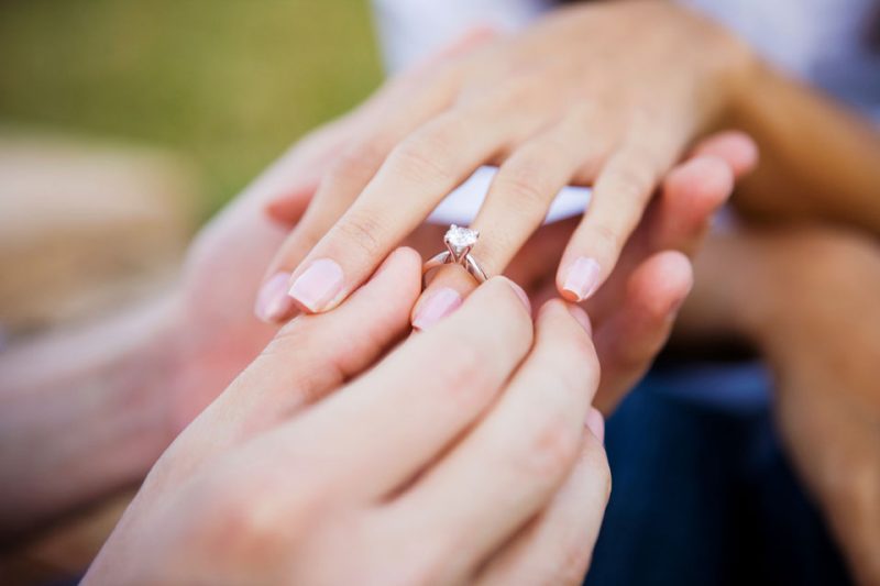 Nhẫn cưới đeo tay nào là đúng