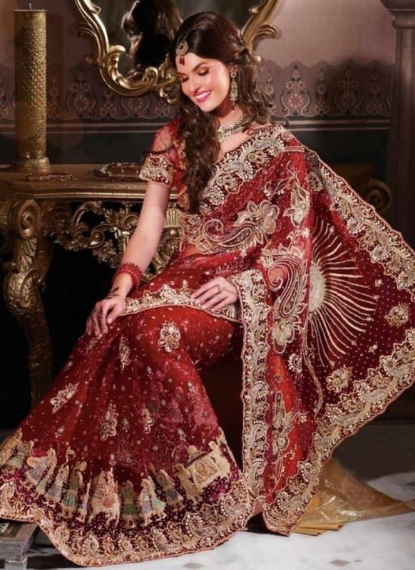 Sari - Váy cưới Ấn Độ