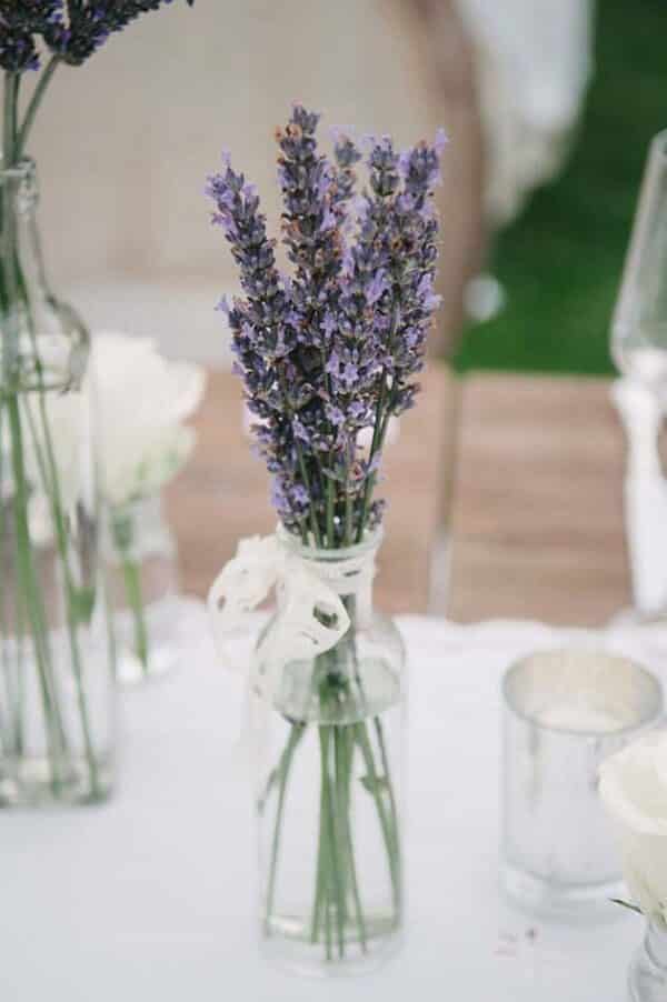 Hoa lavender trang trí tiệc cưới - Ảnh 3