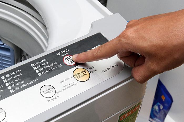 Máy giặt không hoạt động khi đã bật nút khởi động