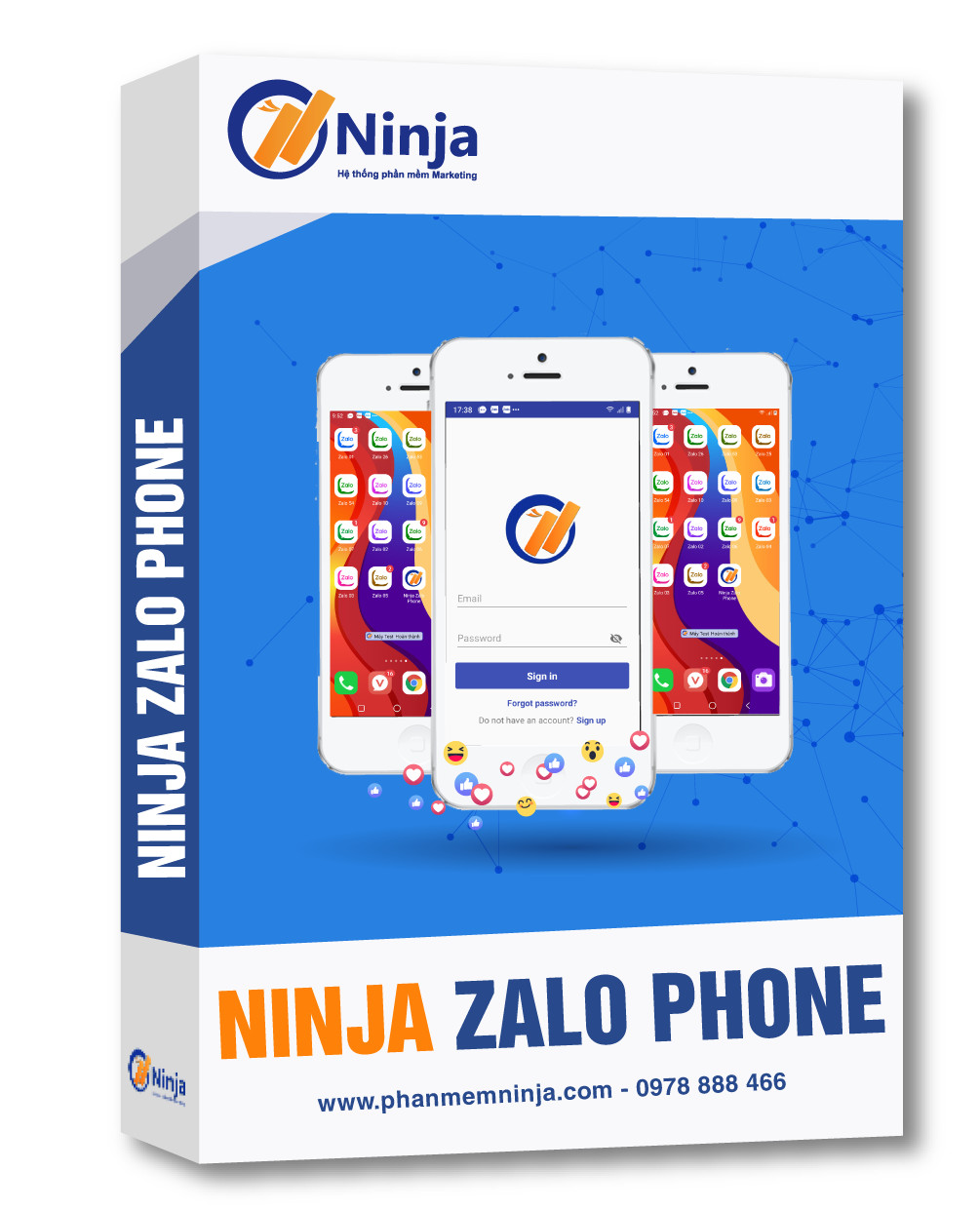 Phần mềm nuôi nick Zalo trên điện thoại - Ninja Zalo Phone